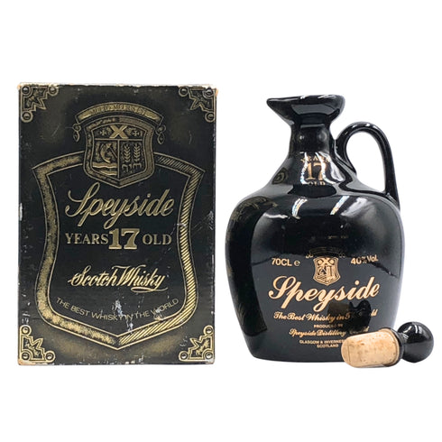 スペイサイド 17年 陶器ボトル 替栓あり 750ml 43% SPEYSIDE スコッチウイスキー1319g【B3】