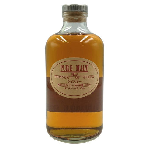 東京都限定◆ニッカウイスキー ピュアモルト 蒸留所限定 レッド 500ml 43% NIKKA WHISKY PURE MALT 【W】