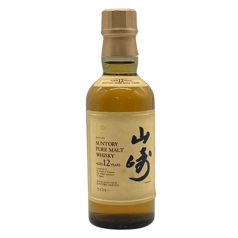 東京都限定◆サントリー 山崎 12年 ピュアモルト 響マーク 180ml 43% SUNTORY YAMAZAKI PURE MALT 【B4】