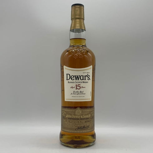 デュワーズ 15年 ダブルエイジド 750ml 40% Dewars スコッチウイスキー【F4】