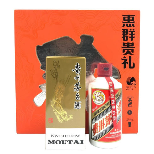 貴州茅台酒 マオタイ酒 天女ラベル 恵群貴礼 200ml 53% MOUTAI KWEICHOW 【G】