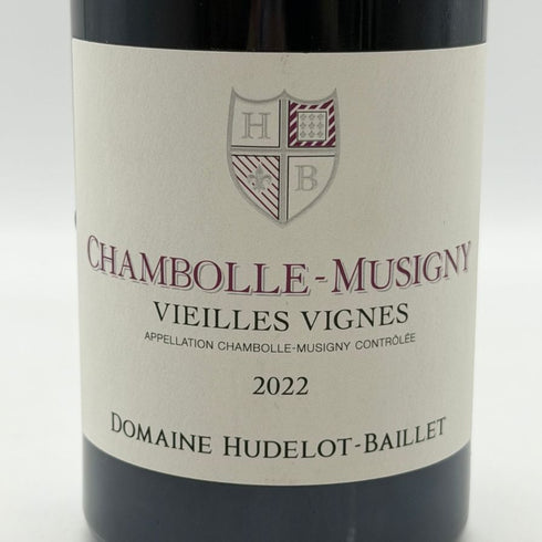ドメーヌ ユドロ バイエ シャンボールミュジニー ヴィエイユ ヴィーニュ 2022 750ml 13.5% Hudelot-Baillet Chambolle-Musigny Vieilles Vignes ブルゴーニュワイン【E3】