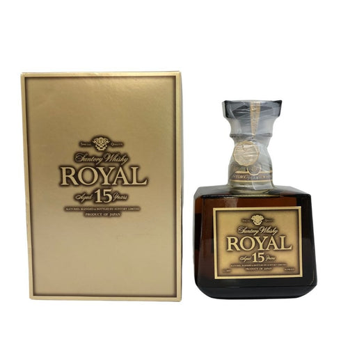 東京都限定◆サントリー ウイスキー ローヤル 15年 ゴールドラベル 750ml 43% SUNTORY WHISKY ROYAL 【N4】