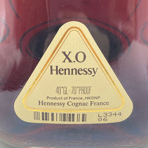 ヘネシー XO 金キャップ クリアボトル 700ml 40% Hennessy コニャック【D2】