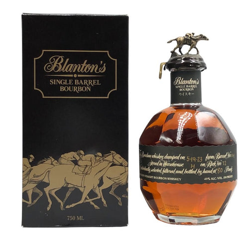 ブラントン シングルバレル ブラックラベル 2023 750ml 40% Blanton's SINGLE BARREL BLACK LABEL バーボン【H3】