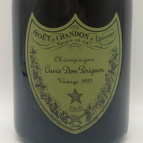 ドンペリニヨン ブリュット 白 ヴィンテージ 1993 750ml 12.5% Dom Perignon Brut Vintage シャンパン【J4】