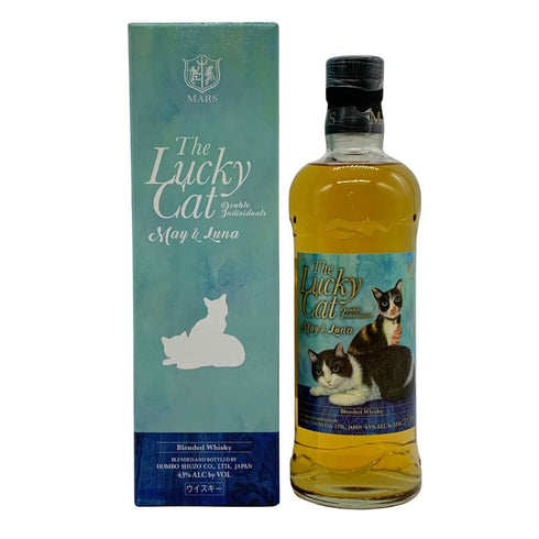 東京都限定◆マルス ザ ラッキーキャット ダブル インディビジュアルズ メイ&ルナ 700ml 43% The Lucky Cat May&Luna 【U0】