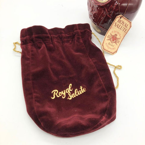 シーバス ブラザーズ ロイヤル サルート 21年 赤陶器 750ml 40% CHIVAS BROTHERS ROYAL SALUTE スコッチウイスキー1265g【A】