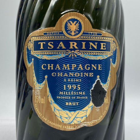 ツァリーヌ ブリュット ミレジメ 1995 750ml 12% Tsarine スパークリングワイン【A3】