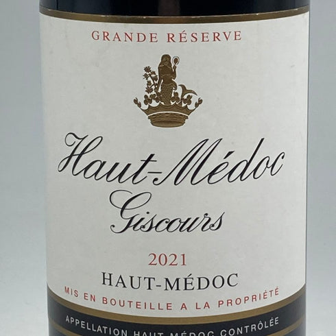 オーメドック ド ジスクール オー メドック 2021 13% 750ml Haut-Medoc Giscours ボルドーワイン【A0】