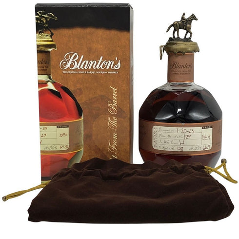 ブラントン ストレート フロム ザ バレル 2023 750ml 66.8% Blanton's Straight From The Barrel バーボン【C2】