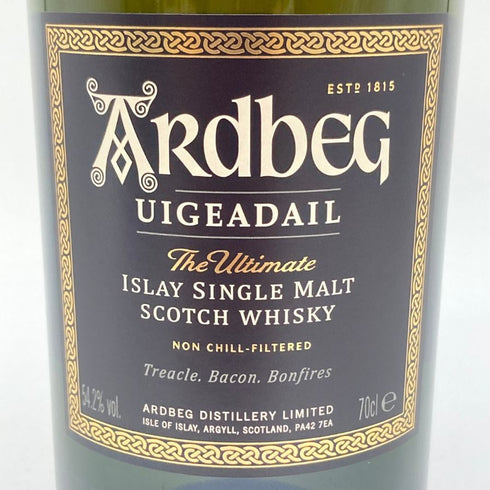 アードベッグ ウーガダール シングルモルト ノンチルフィルタード 700ml 54.2% ARDBEG UIGEADAIL 【Y1】