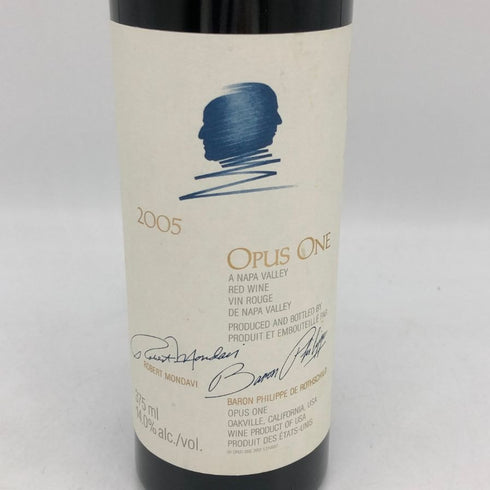 オーパスワン 2005 375ml 14% OPUS ONE カリフォルニアワイン【A4】