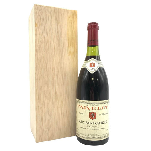 フェヴレ ニュイ サン ジョルジュ レ ラヴィエール 1990 750ml 13% FAIVELEY Nuits Saint Georges Les Lavieres 【N4】
