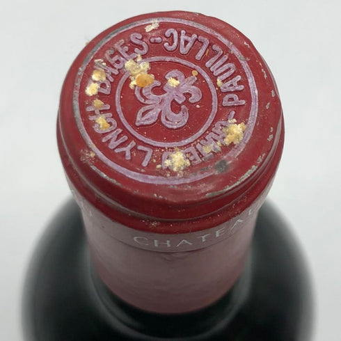 シャトー ランシュ バージュ ポイヤック 1986 12.5% 750ml CH.LYNCH BAGES ボルドーワイン【Q】