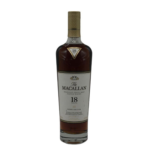 マッカラン 18年 シェリーオークカスク 2022 700ml 43% The MACALLAN 箱無 スコッチウイスキー【E0】
