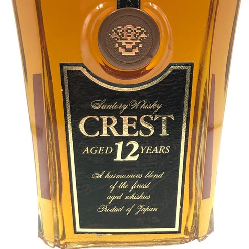 東京都限定◆サントリー クレスト 12年 響マーク 700ml 43% SUNTORY CREST 【X4】