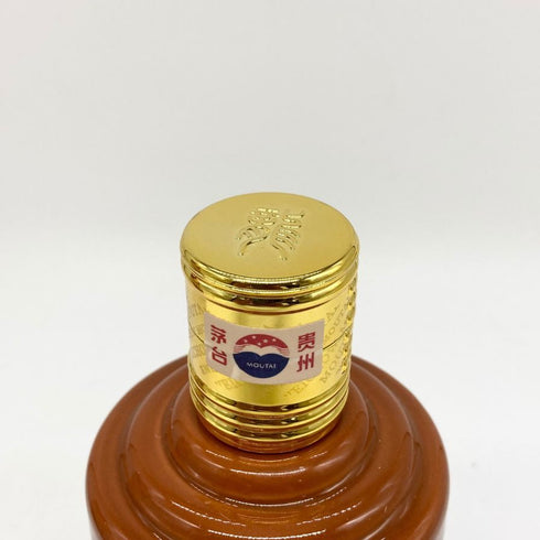 貴州茅台酒 五星ラベル 甲辰龍年 2024 茶陶器ボトル 53% 500ml MOUTAI KWEICHOW 952g【G2】