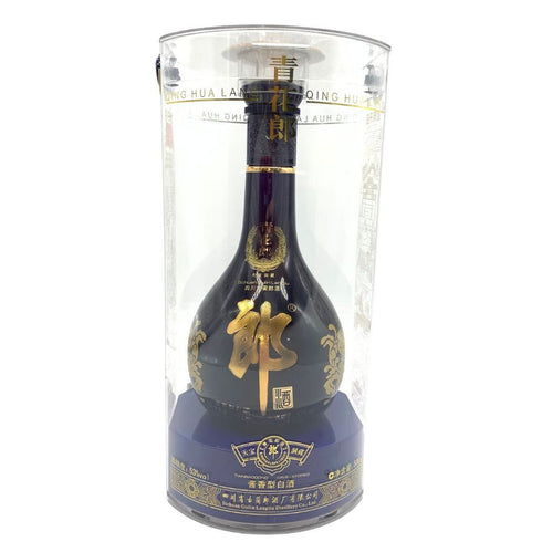 青花郎酒 四川郎酒 醤香型白酒 500ml 53% 20180704 Sichuan Gulin Langyu 1406g【Y】