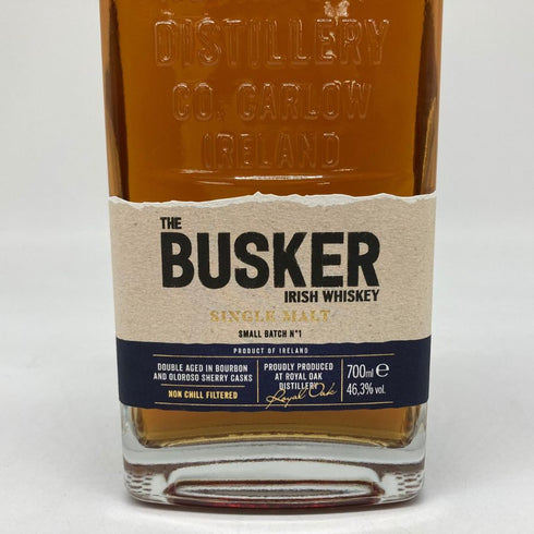 バスカー シングルモルト スモールバッチ No.1 700ml 46.3% BUSKER アイリッシュウイスキー【C2】