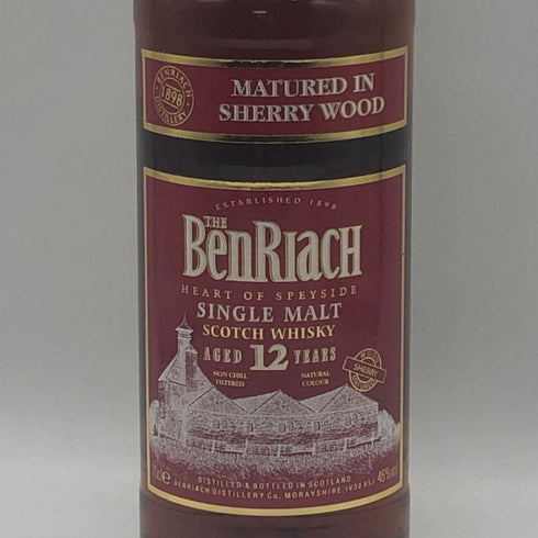 ベンリアック 12年 シェリーウッド 700ml 46% BENRIACH スコッチウイスキー【R2】