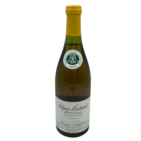 ルイ ラトゥール ピュリニー モンラッシェ 1988 フォラティエール 750ml 13% LOUIS LATOUR Puligny Montrachet LES FOLATIERES 【U1】