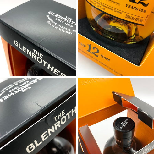 グレンロセス 12年 旧ラベル 750ml 43% GLENROTHES スコッチウイスキー【S1】