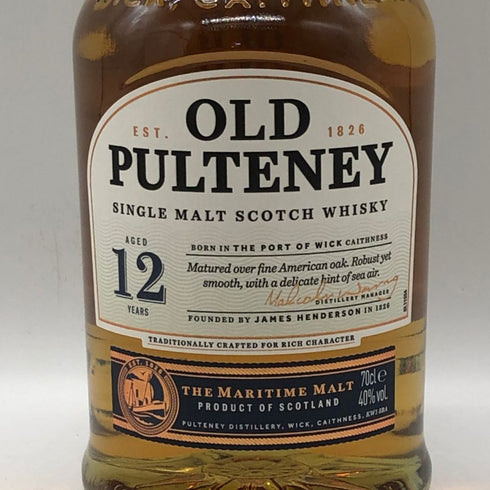 オールド プルトニー 12年 700ml old pulteney スコッチウイスキー【M0】