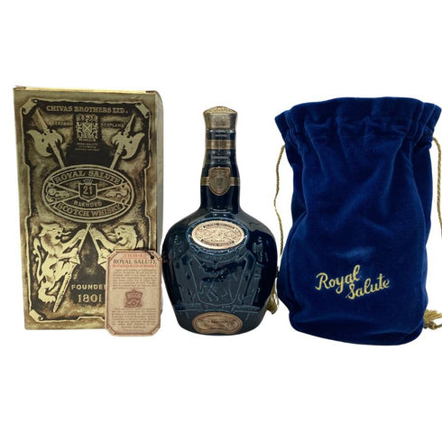 シーバス ブラザーズ ロイヤルサルート 21年 青陶器 700ml 40% Chivas Brothers ROYAL SALUTE 1446g【M1】