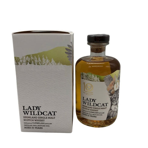 クライヌリッシュ 21年 2003 アニマルレイディ レディワイルドキャット ホグスヘッド 500ml 53.2% Clynelish スコッチウイスキー【W4】