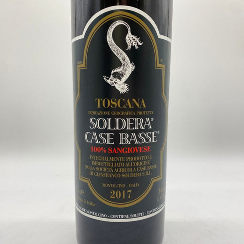 トスカーナ カーゼ バッセ ソルデラ 2017 750ml 14% TOSCANA CASE BASSE SOLDERA 【I4】