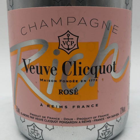 ヴーヴ クリコ ロゼ リッチ 750ml 12% Veuve Clicquot Rich Rose シャンパン【K1】