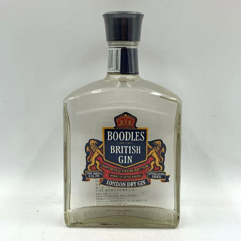 ブードルズ ブリティッシュ ジン 750ml 45.2% BOODLES BRITISH GIN ジン【S2】