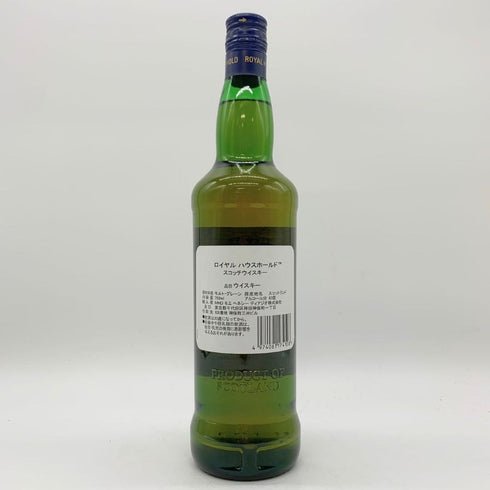 ロイヤル ハウスホールド ブレンデッド スコッチ ウイスキー 750ml 43% ROYAL HOUSEHOLD BLENDED SCOTCH WHISKY 【G2】