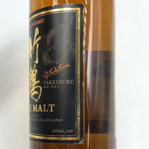 東京都限定◆ニッカ 竹鶴 ピュアモルト 黒ラベル 700ml 43% NIKKA 【T1】