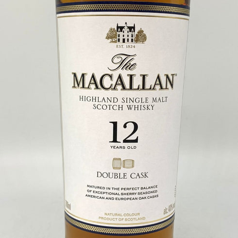 ザ マッカラン 12年 ダブルカスク 700ml 40% The MACALLAN 箱付 スコッチウイスキー【O4】