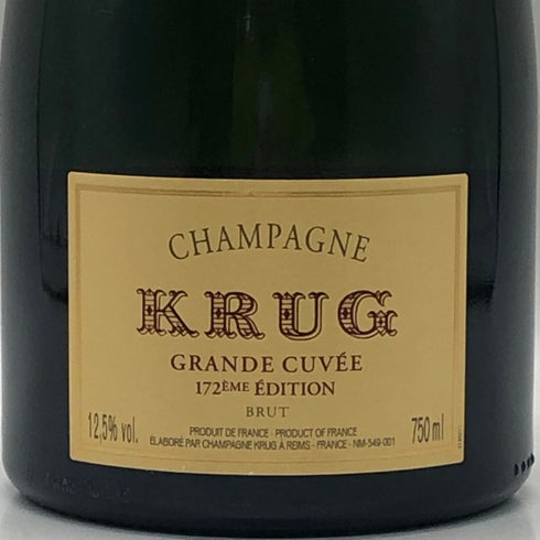 クリュッグ ブリュット 白 750ml 12.5% KRUG BRUT シャンパン【Q2】