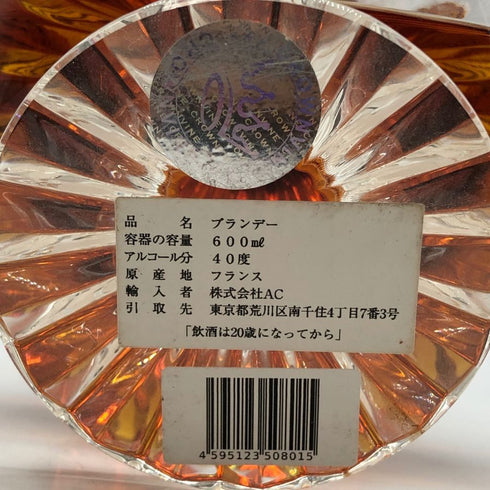 トラディション スタイル クリスタルデキャンタ 600ml 40% TRADITION STYLE ウイスキー【H1】