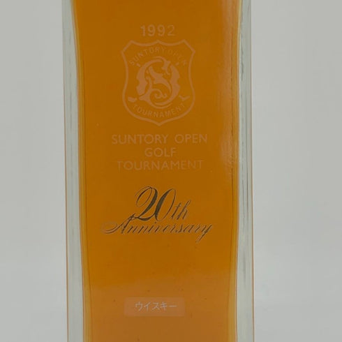 東京都限定◆サントリー クレスト 12年 1992 オープン ゴルフ トーナメント 20周年記念ボトル 700ml 43% 【D4】