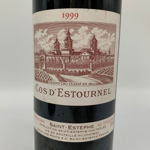 シャトー コス デストゥルネル 1999 13% 750ml CHATEAU COS D'ESTOURNEL ボルドーワイン【O4】
