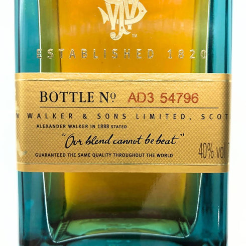 ジョニーウォーカー ブルーラベル 750ml 40% Johnnie Walker スコッチウイスキー【I1】