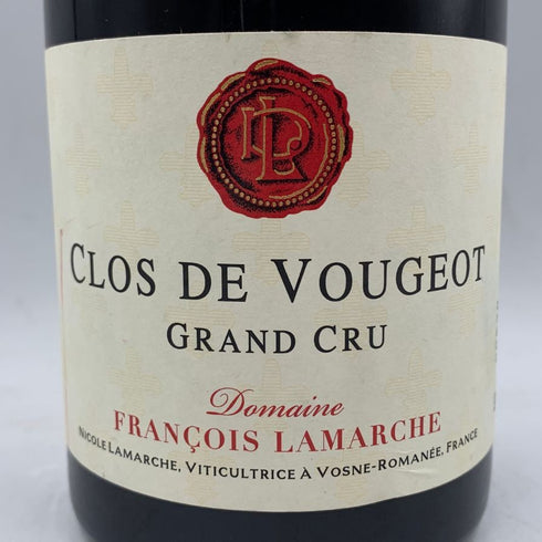 フランソワ ラマルシュ クロ ド ヴージョ グラン クリュ 2015 750ml 13.5% FRANCOIS LAMARCHE Clos de Vougeot Grand Cru ブルゴーニュワイン【U】