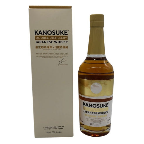 東京都限定◆嘉之助蒸留所×日置蒸留所 ダブルディスティラリー 700ml 53% KANOSUKE HIOKI 【O1】