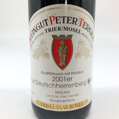 トリアラー ドイッチェンヘレンベルク アイスワイン 2001 750ml 8% Trierer Deutschherrenberg Eiswein 白ワイン【L4】