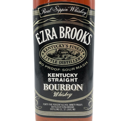 エズラ ブルックス ブラック 750ml 45% Ezra Brooks Bourbon バーボン【S1】