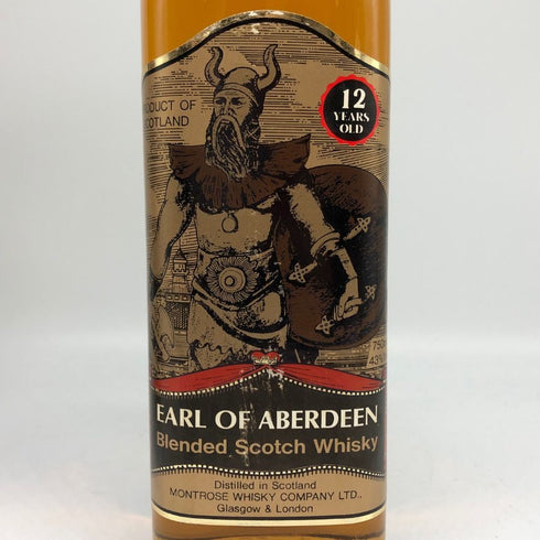 アール オブ アバディーン 12年 750ml 43% EARL OF ABERDEEN スコッチウイスキー【C1】