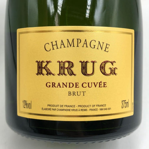 クリュッグ 白 375ml 12% KRUG シャンパン【N4】