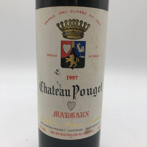 シャトー プージェ 1997 750ml 12.5% CHATEAU POUJEAUX ボルドーワイン【H4】