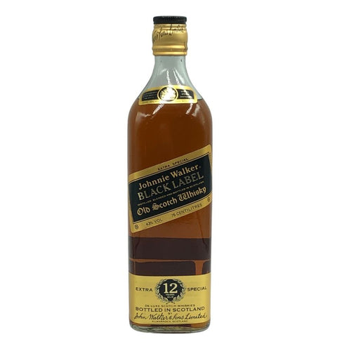ジョニーウォーカー ブラックラベル 12年 エクストラ スペシャル 黒金キャップ 750ml 43% Johnnie Walker BLACK LABEL EXTRA SPECIAL スコッチウイスキー【F4】