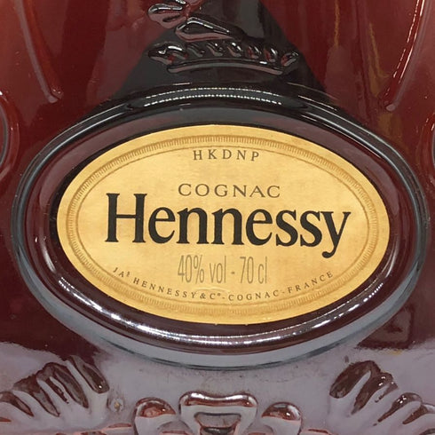 ヘネシーXO クリアボトル 金キャップ 700ml 40% Hennessy コニャック【B3】